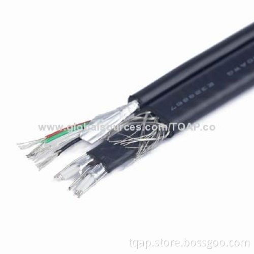 eSATAp to eSATA/Mini USB Y-cable